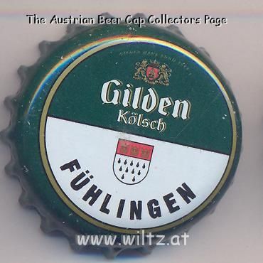 Beer cap Nr.15599: Gilden Kölsch produced by Gilden - Kölsch/Köln