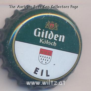Beer cap Nr.15630: Gilden Kölsch produced by Gilden - Kölsch/Köln