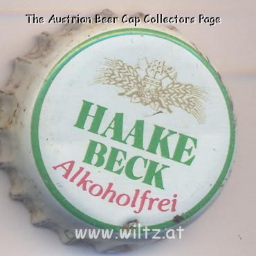 Beer cap Nr.15747: Haake Beck Alkoholfrei produced by Haake-Beck Brauerei AG/Bremen
