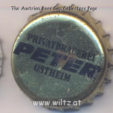 Beer cap Nr.15749: Peterbräu produced by Privatbrauerei Peter KG/Ostheim v.d. Rhön