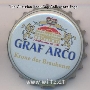 Beer cap Nr.15762: Graf Arco produced by Arcobräu/Moos