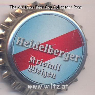 Beer cap Nr.15771: Heidelberger Kristall Weizen produced by Heidelberger Brauerei/Heidelberg