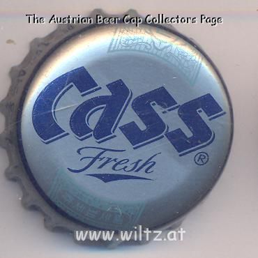 Beer cap Nr.15776: Cass Fresh produced by Oriental Brewery Co./Seoul