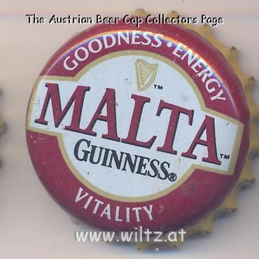 Beer cap Nr.15821: Malta Guinness produced by Guinness Nigeria PLC/Lagos