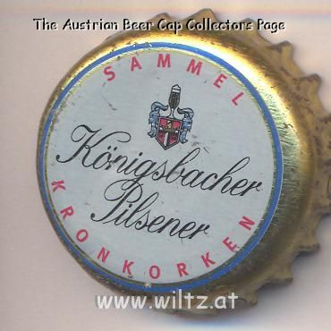 Beer cap Nr.15827: Königsbacher Pilsener produced by Königsbacher/Koblenz