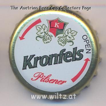Beer cap Nr.15828: Kronfels Pilsener produced by Penny Markt GmbH/Kölln