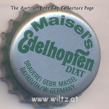 Beer cap Nr.15843: Maisel's Edelhopfen Diät produced by Maisel/Bayreuth
