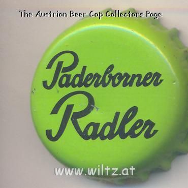 Beer cap Nr.15844: Paderborner Radler produced by Paderborner Brauerei Hans Cramer GmbH & Co. KG/Paderborn