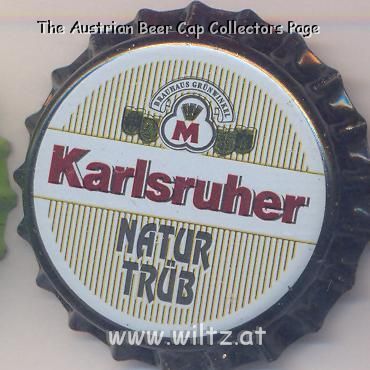 Beer cap Nr.15845: Karlsruher Naturtrüb produced by Brauhaus Grünwinkel/Karlsruhe