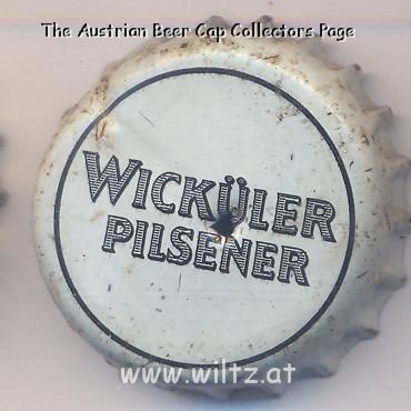 Beer cap Nr.15851: Wicküler Pilsener produced by Wicküler GmbH/Wuppertal