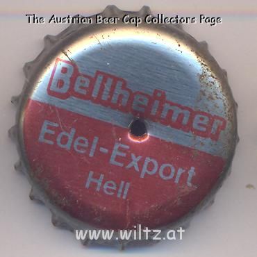 Beer cap Nr.15871: Bellheimer Edel Export Hell produced by Bellheimer Privatbrauerei K. Silbernagel AG/Bellheim