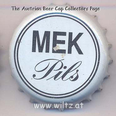 Beer cap Nr.15900: MEK Pils produced by Privatbrauerei Olbernhau, Inh. Günter Tippmann/Olbernhau