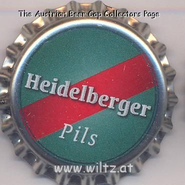 Beer cap Nr.15907: Heidelberger Pils produced by Heidelberger Brauerei/Heidelberg