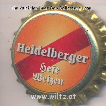 Beer cap Nr.15910: Heidelberger Hefe Weizen produced by Heidelberger Brauerei/Heidelberg