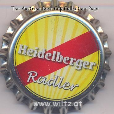 Beer cap Nr.15919: Heidelberger Radler produced by Heidelberger Brauerei/Heidelberg