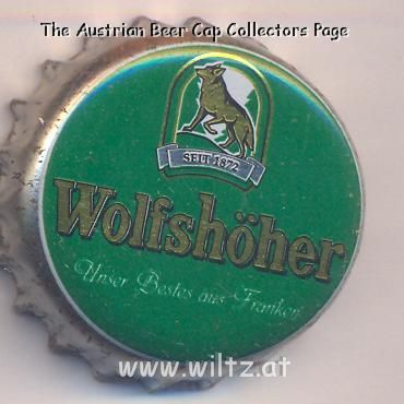 Beer cap Nr.15921: Wolfshöher produced by Brauerei Wolfshöhe K. & F. Weber/Wolfshöhe