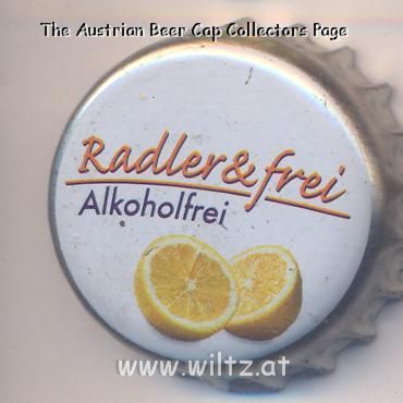 Beer cap Nr.15922: Radler & frei alkoholfrei produced by Fürstenberg/Donaueschingen