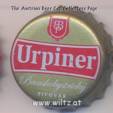 Beer cap Nr.15947: Urpiner produced by Urpin Pivovar Pavel Cupka/Banska Bystrica