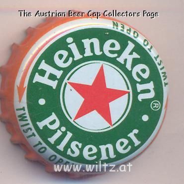 Beer cap Nr.15975: Heineken Pilsener produced by Heineken/Amsterdam