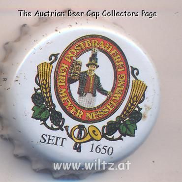 Beer cap Nr.15987: Osterbier produced by Postbrauei Karl Meyer/Nesselwang
