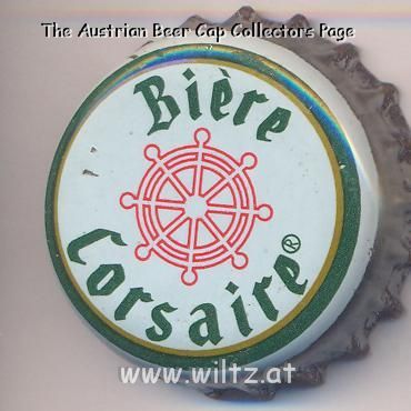 Beer cap Nr.16069: Biere Corsaire produced by Brasserie du Corsaire/Baie-Mahault