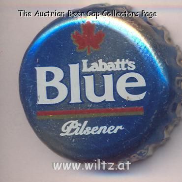 Beer cap Nr.16178: Blue Pilsener produced by Labatt Brewing/Ontario