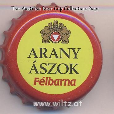 Beer cap Nr.16278: Arany Aszok produced by Köbanyai Sörgyarak/Budapest