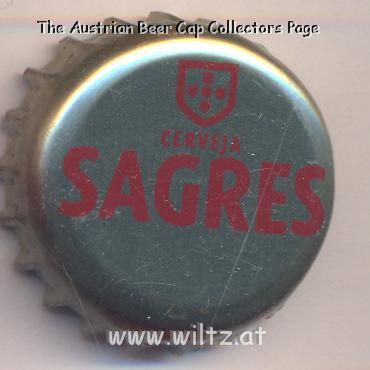 Beer cap Nr.16279: Sagres produced by Central De Cervejas S.A./Vialonga