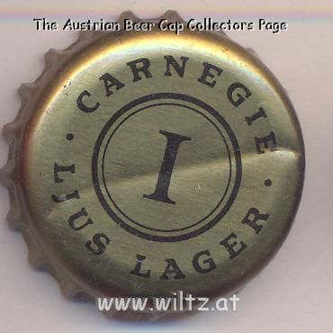 Beer cap Nr.16302: Carnegie Ljus Lager I produced by AB Pripps Bryggerier/Göteborg