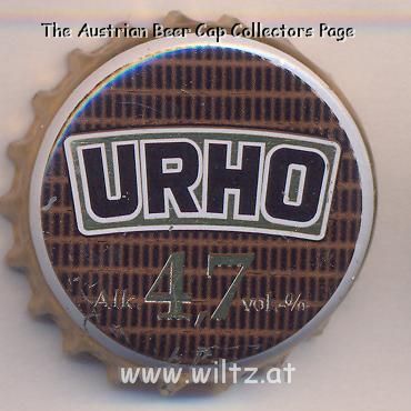 Beer cap Nr.16314: Urho 4,7% produced by Oy Hartwall Ab/Helsinki