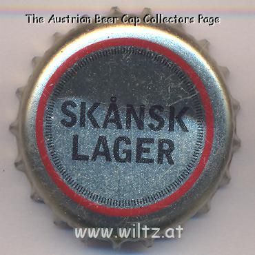 Beer cap Nr.16319: Skansk Lager produced by Österlen Bryggarna/Tomelilla