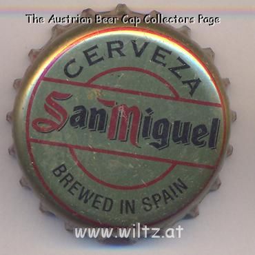 Beer cap Nr.16390: Cerveza Especial produced by San Miguel/Barcelona