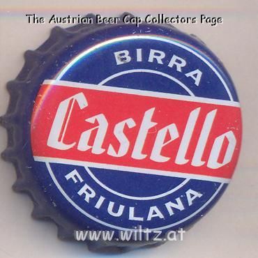 Beer cap Nr.16392: Castello produced by Castello di Udine S.p.A./San Giorgio Nogaro
