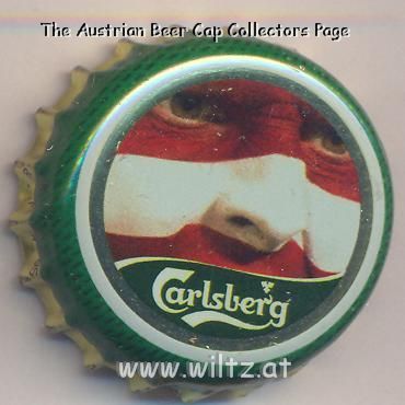 Beer cap Nr.16410: Carlsberg produced by Carlsberg Bier GmbH/Hamburg