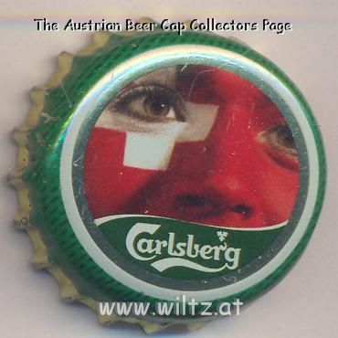 Beer cap Nr.16416: Carlsberg produced by Carlsberg Bier GmbH/Hamburg