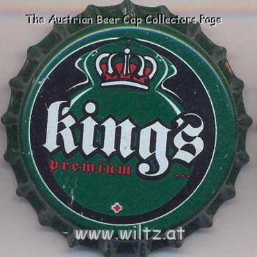 Beer cap Nr.16507: Kings Premium produced by Velikotarnovsko Pivo Pivovaren Zavod/Veliko Tarnovsko
