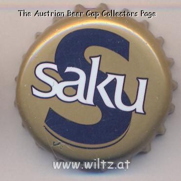 Beer cap Nr.16584: Saku Valge produced by Saku Brewery/Saku-Harju