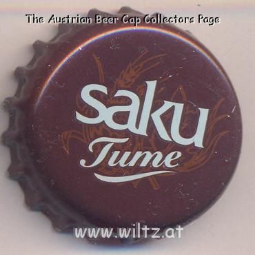 Beer cap Nr.16587: Saku Tume produced by Saku Brewery/Saku-Harju