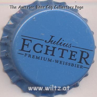 Beer cap Nr.16647: Julius Echter Premium Weissbier produced by Würzburger Hofbräu/Würzburg