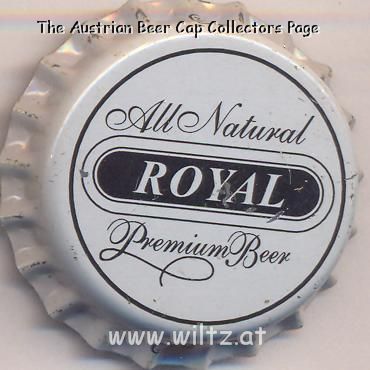 Beer cap Nr.16671: All Natural Royal Premium Beer produced by Royal Beer Co. Ltd./Nuku'alofa