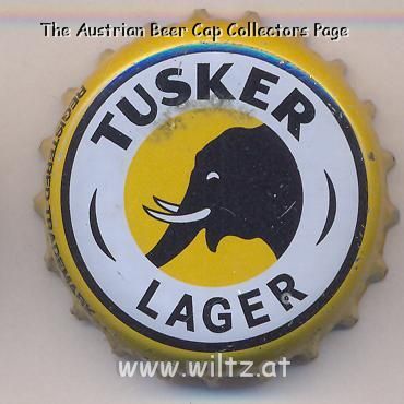 Beer cap Nr.16692: Tusker Lager produced by Kenya Breweries Ltd./Nairobi