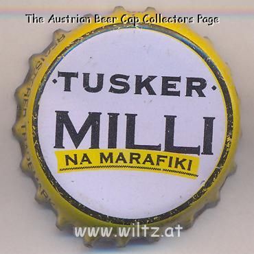 Beer cap Nr.16693: Tusker Lager produced by Kenya Breweries Ltd./Nairobi