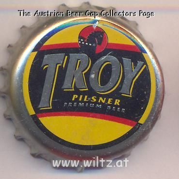Beer cap Nr.16694: Troy Pilsner Premium Beer produced by Turk Tuborg/Izmir