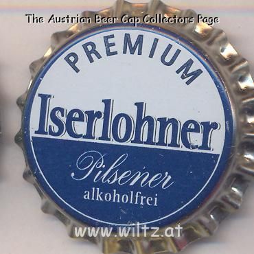 Beer cap Nr.16709: Iserlohner Premium Pilsener Alkoholfrei produced by Iserlohn GmbH/Iserlohn