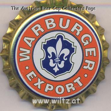 Beer cap Nr.16723: Warburger Export produced by Warburger Brauerei Kohlschein/Warburg