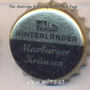 Beer cap Nr.16727: Hinterländer Marburger Kräusen produced by Hinterländer Brauhaus/Breidenbach-Wolzhausen