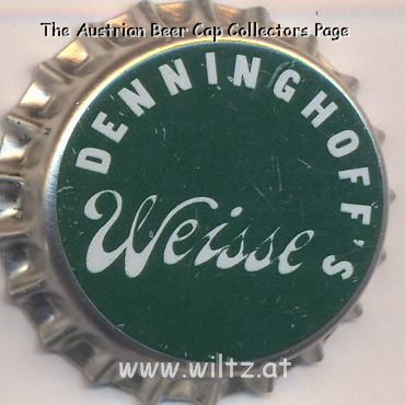 Beer cap Nr.16737: Denninghoff's Weisse produced by Giessener Brauhaus und Spiritusfab A&W Denninghoff/Giessen