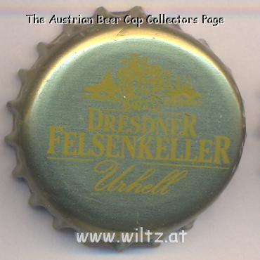 Beer cap Nr.16742: Dresdner Felsenkeller Urhell produced by Sachsische Brau Union/Dresden