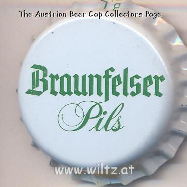 Beer cap Nr.16768: Braunfelser Pils produced by Schloßbrauerei Braunfels/Braunfels