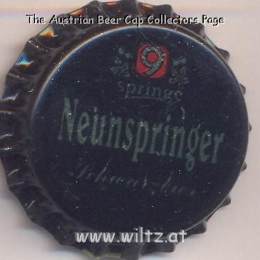 Beer cap Nr.16779: Neunspringer Schwarzbier produced by Brauerei Neunspringe/Worbis